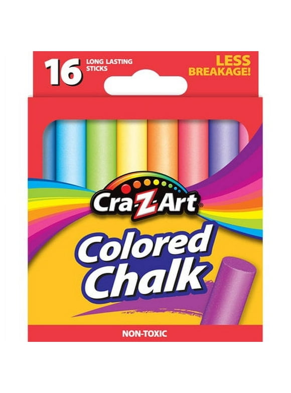 Cra-Z-Art Colored Chalk, 16 Count