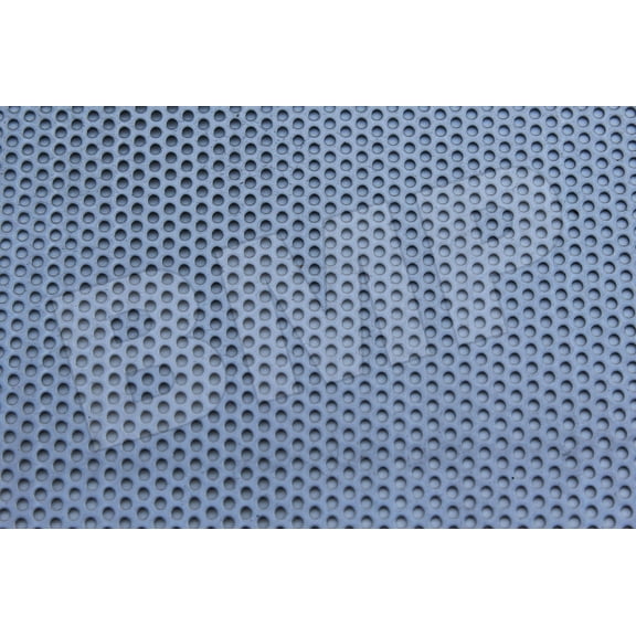304 stainless steel perforated sheet .040" x 12" x 24" with 1/8” holes 0600102