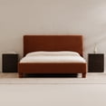 thumbnail image 5 of Dark Brown Nightstand - Modern Wooden Bedroom Side Table, 5 of 5