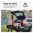 thumbnail image 3 of With Stand Metal Telescopic Tube With Carry Bag Grey Anti-Light 84 100 120 Inch For Home Theater Outdoor Projector Screen ,Easy to Use, 3 of 4
