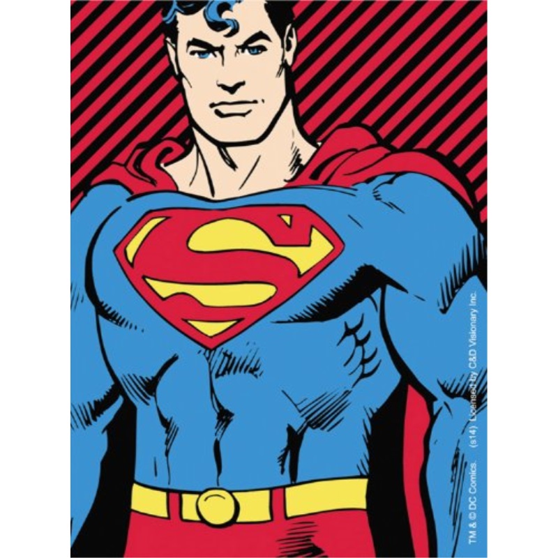 Licenses Products DC Comics Originals Superman Stripes Sticker