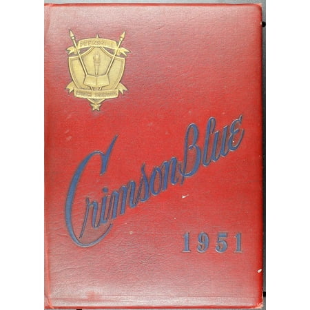 (Custom Reprint) Yearbook: 1951 Peekskill High School - Crimson and Blue Yearbook (Peekskill NY)