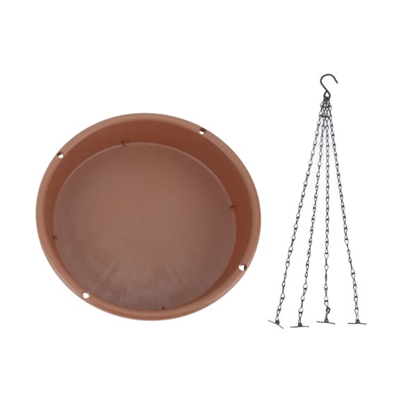 Bandeja colgante para comedero para pájaros, baño para pájaros, bandeja colgante para baño para pájaros, baño para pájaros, comedero colgante para pájaros, instalación sin esfuerzo