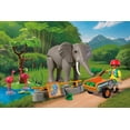 thumbnail image 2 of Juguete Playmobil Elefante con cuidador del zoológico, 2 of 5