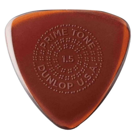 Dunlop Primetone Small Tri Grip Guitar Pick - 1.50mm Gauge - 3 Pack