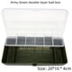 thumbnail image 5 of Caja de herramientas de doble capa Caja de cebo Caja de plástico Caja de accesorios de pesca en el mar Caja de aparejos de pesca Suministros de aparejos de pesca Accesorios, 5 of 6