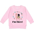 thumbnail image 2 of Inktastic 3rd Birthday Llama for Girl Toddler Sweatshirt, 2 of 4