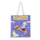 thumbnail image 1 of Harold and the Purple Crayon Bolso de tela con estampado de lienzo para mujer, bolsa de compras reutilizable y estética, con cremallera interior, regalo para mujer, 35 × 40 cm., 1 of 6