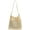 White, variant on Kukuzhu Women Tote Bag Large Straw Woven Trendy Shoulder Bag Holiday Beach Work Bag