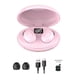 thumbnail image 1 of Auriculares inalámbricos con pantalla LED Auriculares con control táctil 5.0 compatibles con Bluetooth Auriculares deportivos impermeables, Rosa Inevent EL000081-03B, 1 of 7