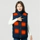 thumbnail image 4 of Chaleco calefactable de 17 zonas para hombre y mujer, unisex, de invierno, con calefacción por USB y 3 zonas de calefacción., 4 of 7
