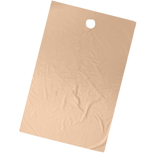 Abbracc Cosmetic Salon Sheets Treatment Bed Table Cover Sheets with Hole Camel