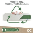 thumbnail image 4 of Delta Children Glimmer Stars Kids 3" Waterproof Crib/Toddler Bed Greenguard Firm Tight Top Memory Foam Mattresses, 4 of 8