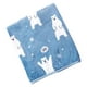 thumbnail image 4 of Mantas para aire acondicionado, mantas para sofá, cómodas y fáciles de limpiar, ropa de cama azul, 4 of 9