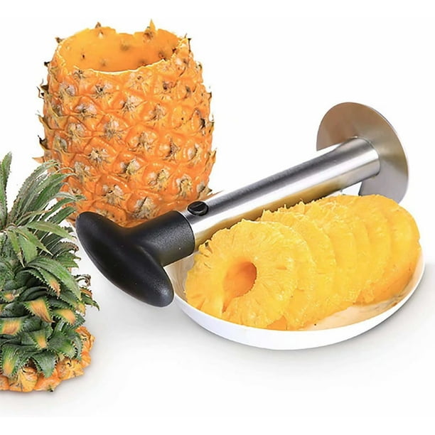 Évideur en inox pour Ananas pour découpe rapide et facile