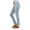thumbnail image 2 of Jordache Women's Mid Rise Skinny Jeans, Regular and Short Inseams, 2 of 3