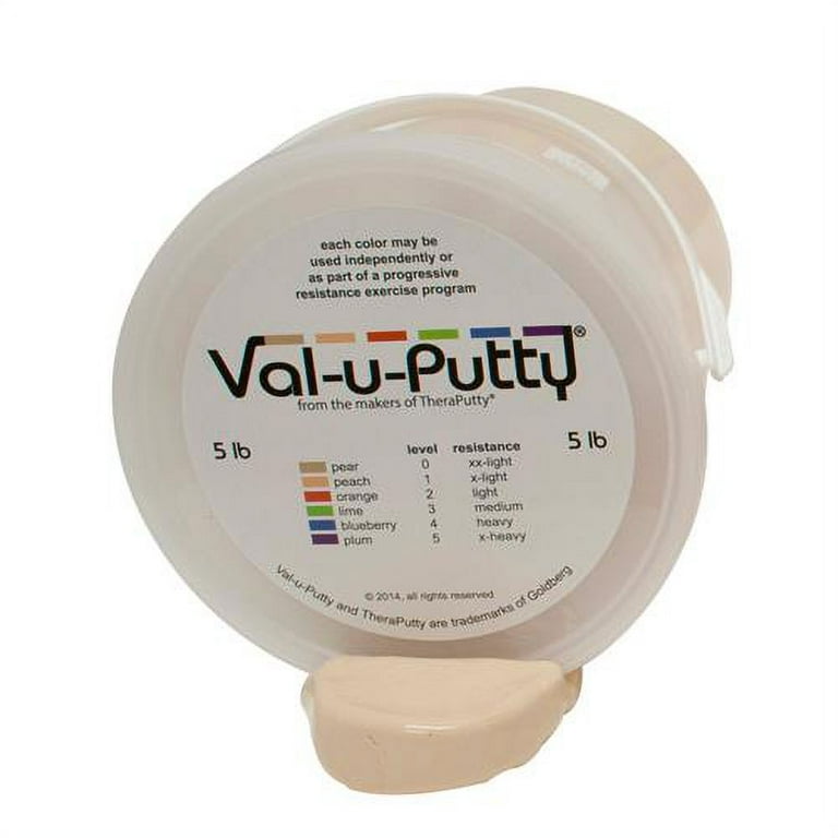 Val-u-Putty Exercise Putty - Pear (xx-soft) - 5 lb Val-u-Putty Exercise Putty - Pear (xx-soft) - 5 lb