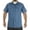 French Blue, variant on Polycotton Short Sleeve Uniform Shirt - Tan - M