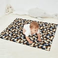 thumbnail image 2 of Beige Butterfly Blue Orange Pattern Blanket,Comfortable Soft Flannel Throw Blanket,All Season,Warm Lightweight Blankets for Sofa Bed Couch Living Room Chair,30"x40", 2 of 4