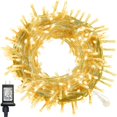 thumbnail image 1 of 300 LED Christmas Fairy String Lights  8 Lighting Modes 98.5ft Plug in String Waterproof Mini Lights for Outdoor Indoor Holiday Ch, 1 of 6
