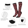 thumbnail image 3 of Balery Ladybugs and Red Hearts Calcetines novedosos Calcetines deportivos Calcetines hasta la rodilla Calcetines de algodón Calcetines originales y geniales, 3 of 6