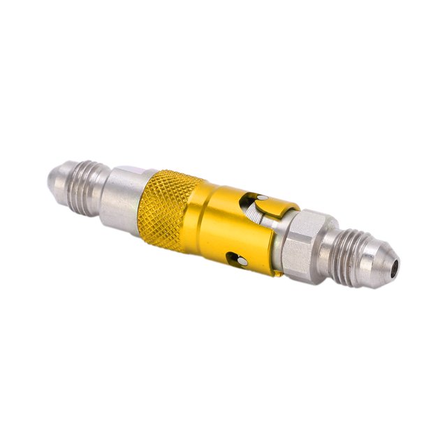 Adaptador De Liberación Rápida De Líquido De Línea De Frenos, Accesorio De Liberación Rápida De Líquido De Línea De Frenos Rápido Universal De Acero Inoxidable Para ANGGREK DJ1613