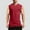 Red, variant on LADIGASU Men's Solid Color Elasticity Casual Fitness Sport Permeability V Neck Tank Tops