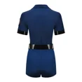 thumbnail image 4 of Mono de policía de sheriff para carnaval, tallas S a 2XL, disfraz de Halloween para mujer, ropa de club, juego de rol con accesorios, disfraz de fiesta elegante, 4 of 4