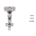 thumbnail image 2 of Hickory Hardware P5125-14 Bright Nickel Concealed Face Frame with 0.5 In. Overlay, 2 of 5