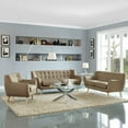 thumbnail image 7 of Modway Remark 3 Piece Sofa Set in Brown, 7 of 7