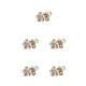 thumbnail image 3 of Minnieouse Catch Clip New Crystal Hairpin Mini Small Ins Hair Claw Bang Moda para mujeres Ocio Casual Shopping White-Mini Type2 NO2, 3 of 6