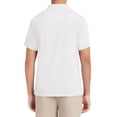 thumbnail image 2 of Camisa Polo IZOD de Manga Corta para Hombre Blanca, 2 of 2