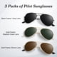 thumbnail image 2 of Lentes de Sol ANZIW Piloto con Montura Metálica Polarizados UV400 para Hombre y Mujer, 2 of 6