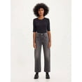 thumbnail image 4 of Levi's BLACK WORN IN Women's Premium Ribcage Straight Ankle Jeans, US 27x27, 4 of 4