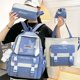 thumbnail image 3 of 4 Pcs Set School Bags For Teenager Girls Schoolbag Kawaii Backpack Student Large Capacity Backpack Women Travel Rucksack Mochila, 3 of 3