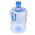 thumbnail image 2 of 1Pc Mango resistente al calor PC Cubo de agua purificada 7.5L Cubo de almacenamiento de agua de plástico para la oficina en casa (Azul), 2 of 8