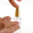 thumbnail image 3 of Unique Bargains Net Pattern Spray Perfume Bottles for Bathroom 1 Pc Mermaid tail gold spray, 3 of 6