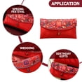 thumbnail image 3 of KAKOWELY Paquets Rouges Enveloppes de Mariage Chinoises Enveloppes Rouges Classiques pour Fête de Mariage, 8.07"X4.33"X0.39 Pouces, 3 of 5