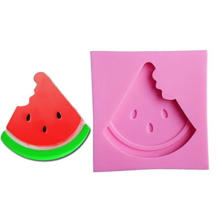 

Qisuw 3D Fruit Watermelon Silicone Mold Fondant Candy Biscuit Molds DIY Cake Chocolate Decorating Tool Sugarcraft Mould
