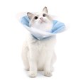 thumbnail image 3 of Cat Cone Collar Adjustable Double-layer Elizabethan Collar for After Surgery Recovery Pet Cone For Cats Kittens Rabbits, 3 of 9