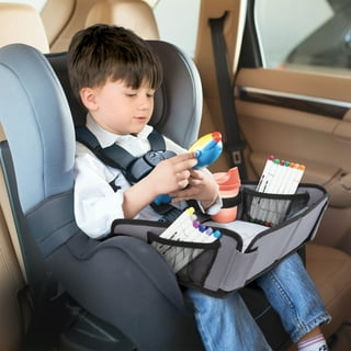 iMounTEK Portable Snack & Play Kids Travel Tray Blue