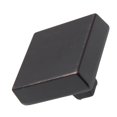 thumbnail image 2 of GlideRite 1-1/8 In. Modern Square Cabinet Knob, Oil Rubbed Bronze, Pack of 10, 2 of 5