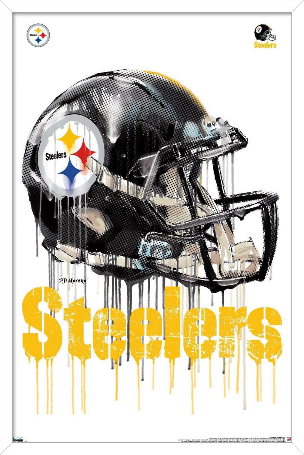 NFL Pittsburgh Steelers - Casque anti-goutte 20