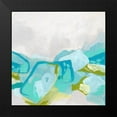 thumbnail image 2 of Vess, June Erica 15x15 Black Modern Framed Museum Art Print Titled - Geode Vista II, 2 of 5