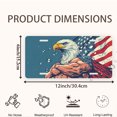 thumbnail image 2 of Muscular eagle and flag Front License Plate,Metal License Plate,Funny Standard Plates Personalized Novelty Decorative For Men/Women/Boys/Girls Car 6×12 Inch, 2 of 7