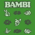 thumbnail image 2 of Boy's Bambi Friends Square Graphic Tee Kelly Green Medium, 2 of 4