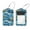multicolored 4, variant on PhooArto Retro Doodle Turtle Luggage Tags with Stainless Steel Loop, 2 Pack Luggage Tag Holders for Travel Luggage Baggage Identifier