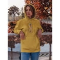 thumbnail image 2 of Remember To Be Happy Quote Hoodie Women -Image by Shutterstock, Female Large, 2 of 4