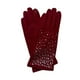 thumbnail image 2 of Guantes cálidos de invierno con pantalla táctil para adultos, regalo para adultos, guantes de dedos completos Rojo, 2 of 9