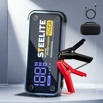 Steelite 4500A Car Jump Starter,  20000mAh Car Battery Jump Starter (10L Gas/10L Diesel), 12V Jump Box,Portable Jump Starter Power Bank with USB Quick Charge and Type C Port